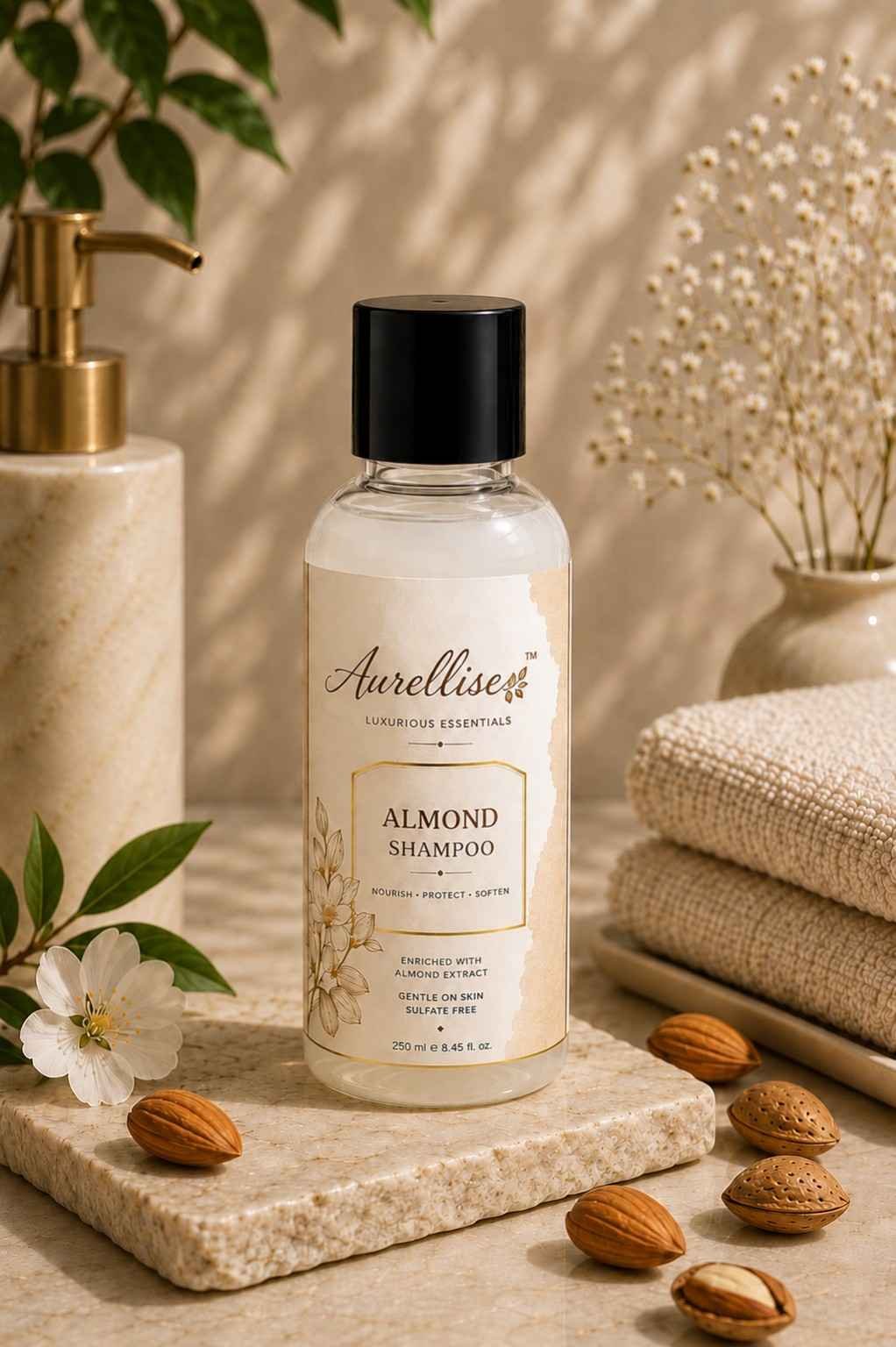 Aurellise Almond Shampoo