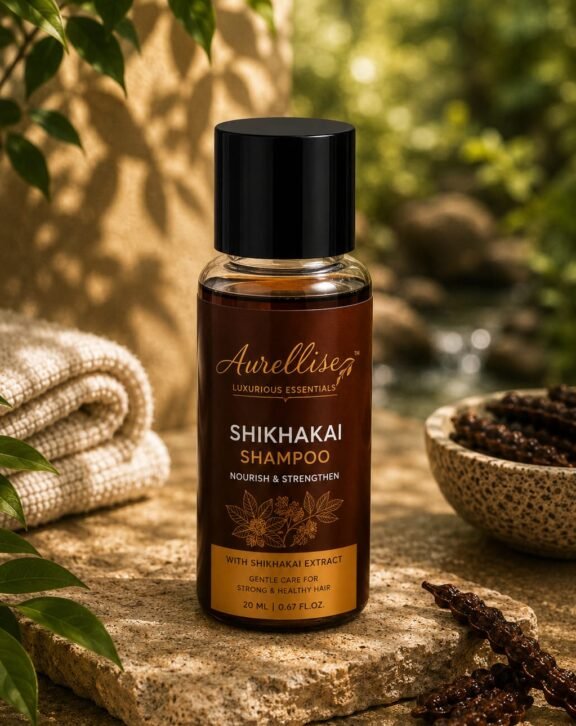 Inspired by the traditional goodness of Shikakai, this everyday shampoo gently removes impurities while helping hair feel clean, smooth, and manageable. Its rich lather and elegant fragrance make every wash a refreshing experience.