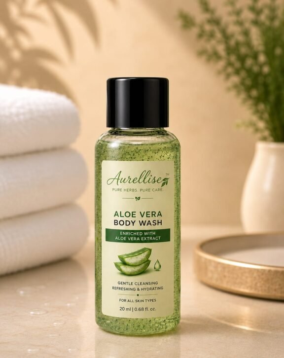 A luxurious moisturizing body wash infused with Aloe Vera and Vitamin E that gently cleanses while leaving skin feeling soft, refreshed, and naturally hydrated.