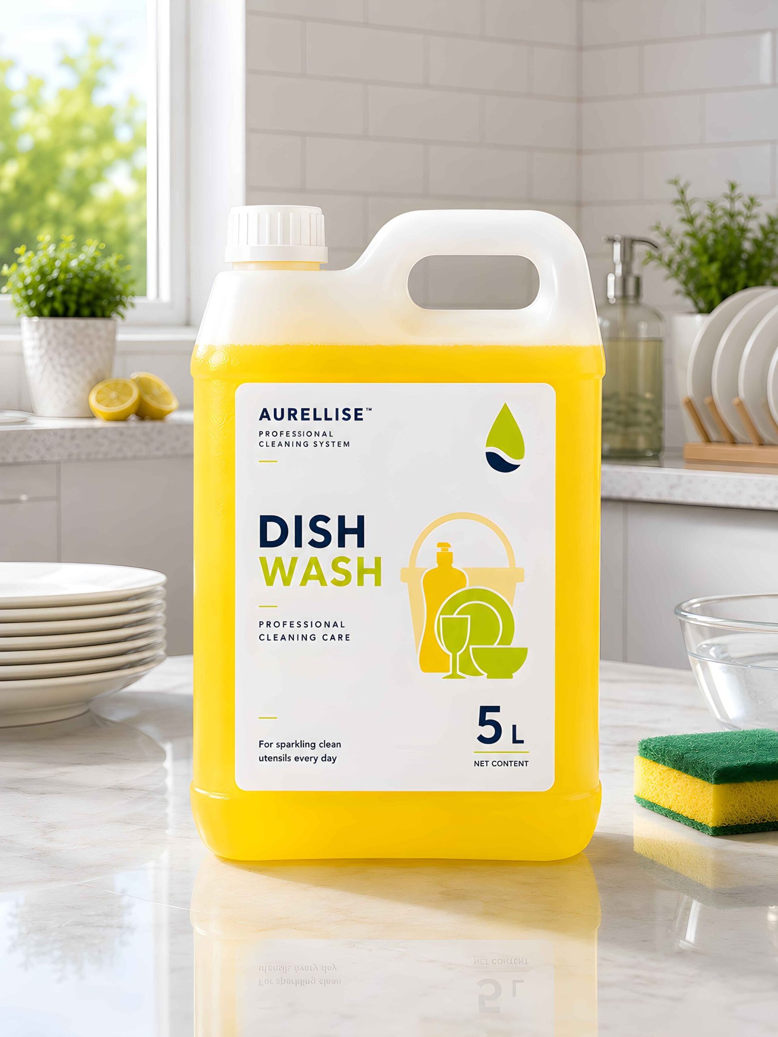 Aurellise Dishwash Liquid 5L