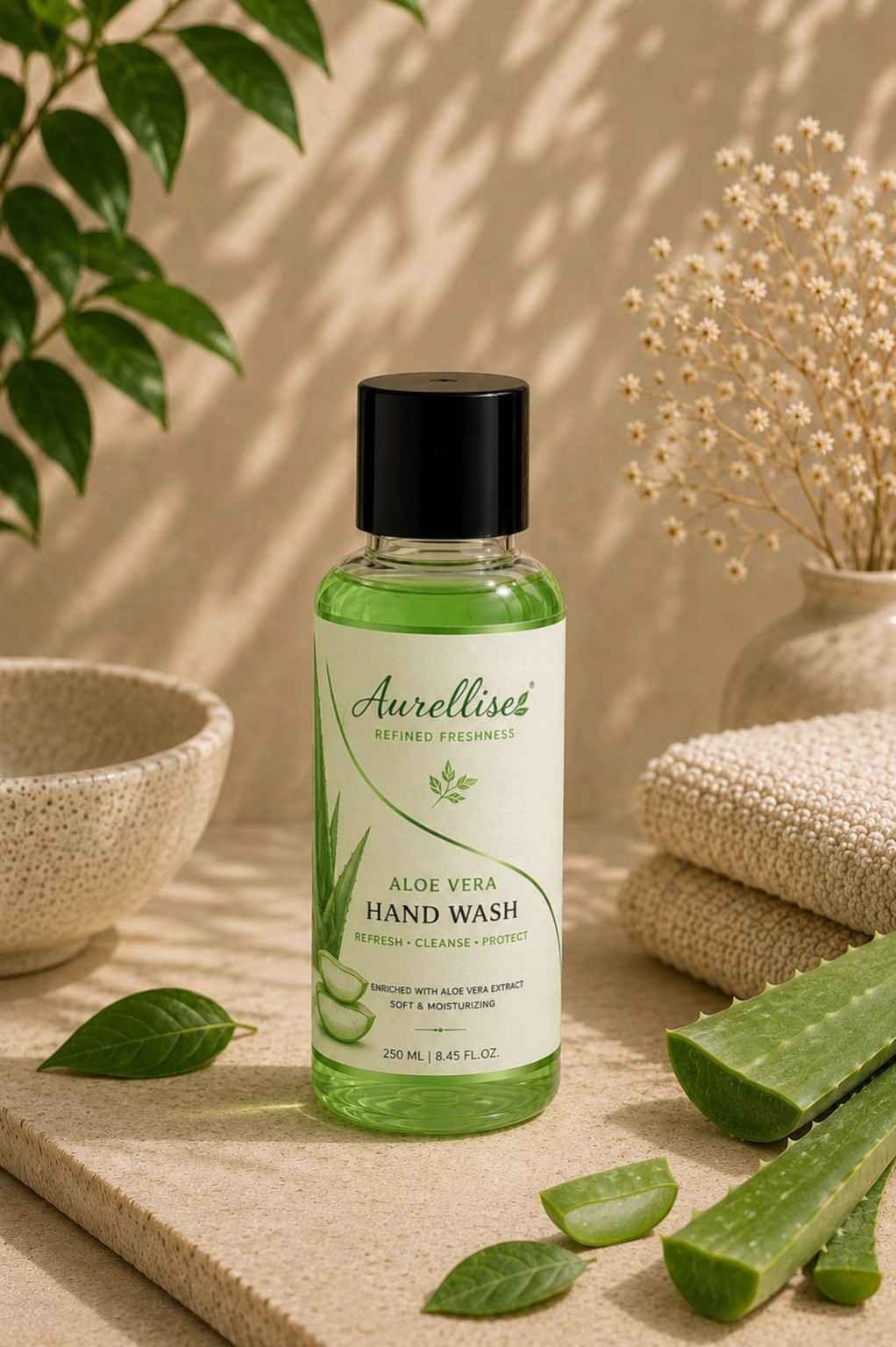 Aurellise Hand Wash – Aloe Vera