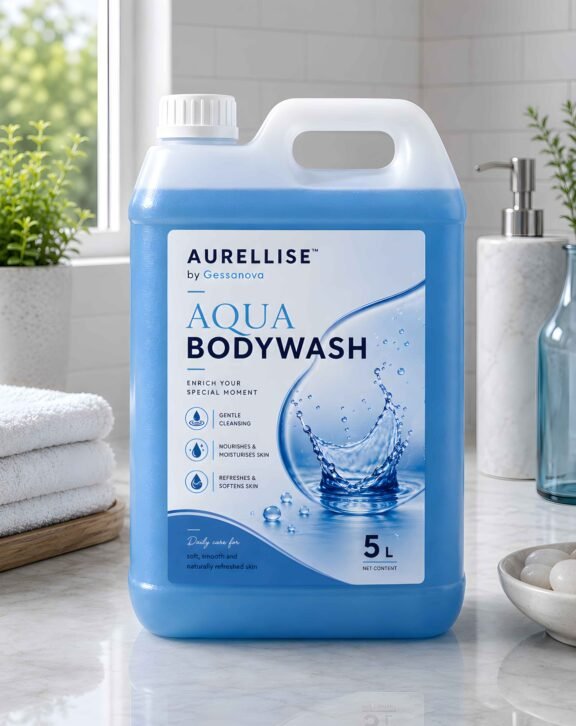 Achieve crystal-clear, streak-free glass surfaces with Aurellise Glass Cleaner 5L. Specially formulated to remove dust, fingerprints, smudges, and grime from windows, mirrors, glass partitions, and other glass surfaces. Its quick-drying formula leaves a brilliant shine without residue, making it ideal for homes, offices, hotels, and commercial spaces.